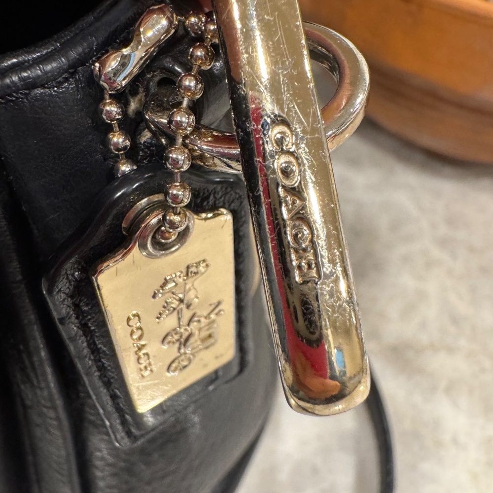 Coach Madison Small Sadie Flap Satchel Black - Picture 8 of 16